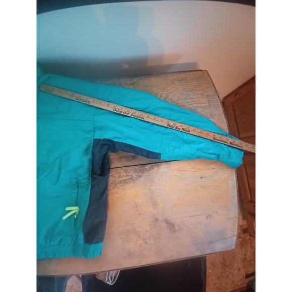 Columbia Unisex Xl Jacket W/zipout Fleece Liner Green - Picture 3 of 8